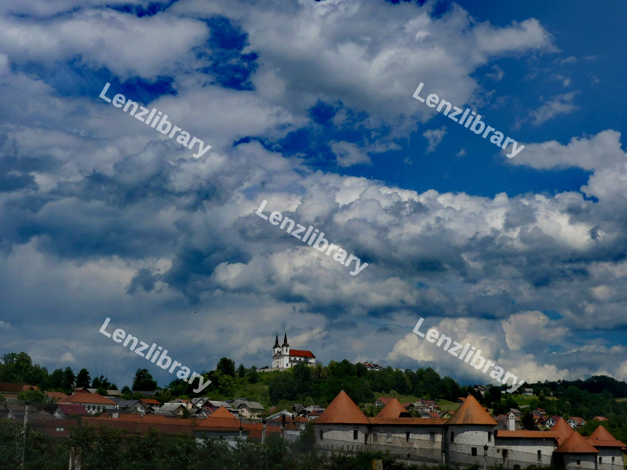 Village landscape